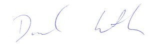 Dan's signature